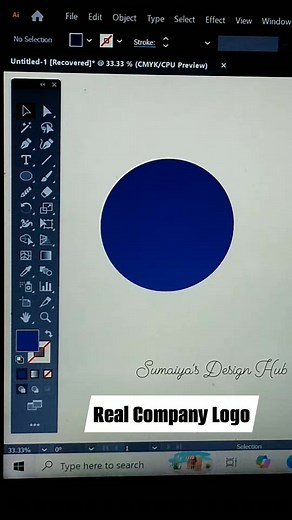 23K views · 127 reactions | Real Company Logo Design || #reelfb #reelfacebook #reelschallenge #reelsvideoシ #reelsviralシ #reelstrending #reelsfypシ #foryouシ #LogoDesign #realcompany #adobeillustrator | Sumaiya's Design Hub | Facebook