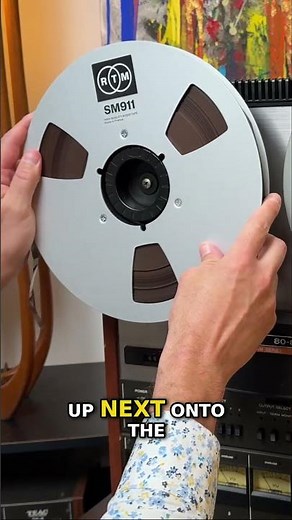 How to Load Tape onto a Reel to Reel