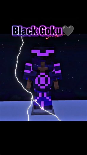 [SECRET] BLACK GOKU 🖤: The Most Powerful Armor in Minecraft!