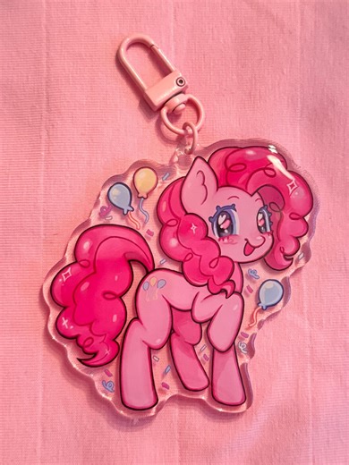 Pinkie Pie Keychain My Little Pony - Etsy