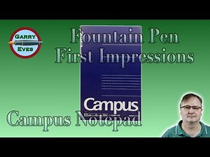 Fountain Pen Friendly? Kokuyo Campus A5 Notebook Review & Test