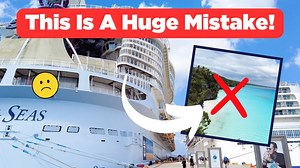 I found these red flags on shore excursions! 🚢