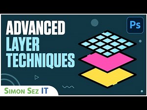 How to use Advanced Layer Techniques in Adobe Photoshop CC Tutorial
