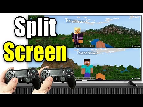 How To Play Minecraft Split Screen on PS4 (Easy Guide!)