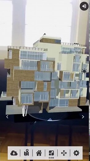 3D Building Model in Augmented Reality from your home
