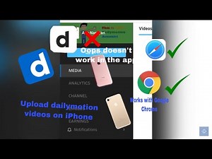 How to upload videos on DailyMotion using iPhone