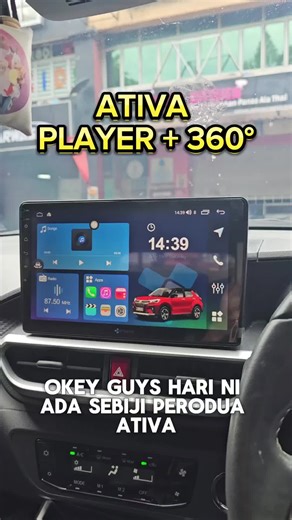 Perodua Ativa 2025: Android Player & 360° Camera Upgrade