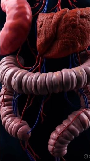 ​Human Anatomy: Understanding Peristalsis in the Large Intestine!!