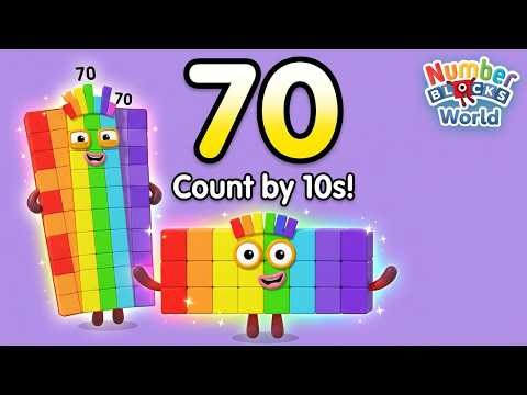 Numberblocks Teaching Skip Counting by 10 | Kids Learn Numbers