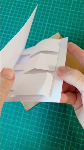 Side Shapes #popupcard - DIY Template