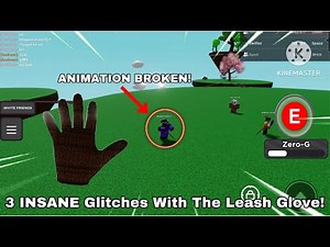 3 INSANE Glitches With The Leash Glove! (Roblox Slap Battles)