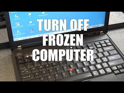 How To Turn Off A Frozen Computer