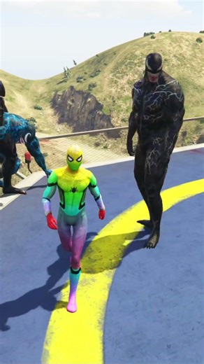 Spider-Man Extreme Crash Chaos GTA 5 | Physics Engine #crashchaos #gtav