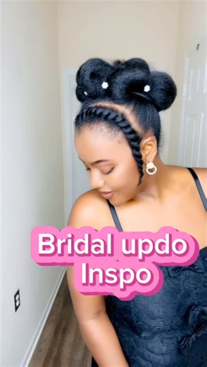 Bridal updo inspo🥰💕#top #shortsfeed #bridal