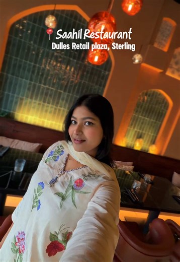 My very first Pakistani fine dining experience ♥️ 📍 @saahil.restaurant 22000 Dulles Retail Plaza, Unit 102, Dulles, VA @saahil.restaurant is the DMV’s first fine-dining Pakistani restaurant, offering an elevated take on authentic Pakistani cuisine. You can make reservations online through their website or by calling the restaurant. Watch the full video to learn more 🫶 #Finedining #Halalfinds #LifeInUSA #Desi