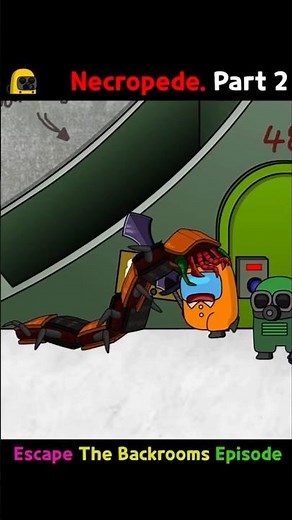 백룸 탈출 Escape The Backroom / Necropede 2 #zombie #백룸 #animation