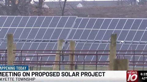 Fayette Township board to discuss solar project review process | Haystack News