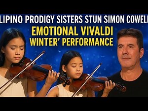 Filipino Prodigy Sisters Stun Simon Cowell with Emotional Vivaldi “Winter” Performance | AGT 2025
