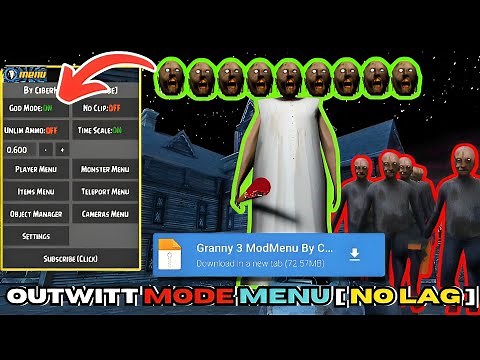 How to Download Granny 3 MOD MENU || Granny 3 Full Hack apk download