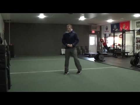 Straight Leg Shuffle Technique