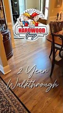 Two Years Later: Flawless Red Oak Hardwood Refinishing in Canton, Georgia