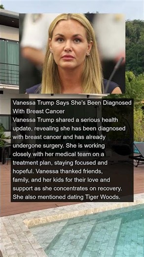 Vanessa Trump I'm Fighting Cancer | #news #shorts