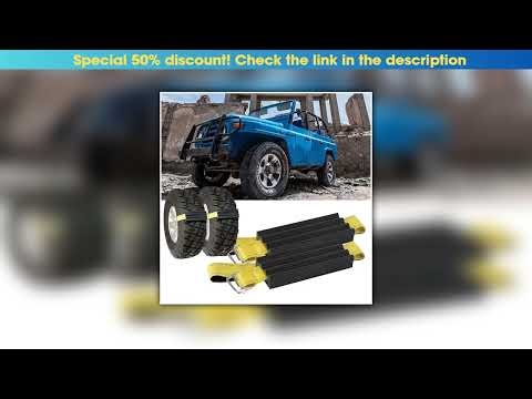 Get 1 Pair Of Anti Sinking Board Beach Off-road Vehicle Escape Board Self Rescue Device Mud And Sno