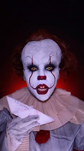 1.2M views · 39K reactions | Day 19: Hiya Georgie  PENNYWISE! - - - #pennywise #halloweenmakeup #crazymakeup | Natasha Jane Wood | Facebook