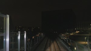 Timelapse of a subway train - Free Stock Video