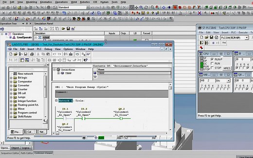Process Simulate Virtual Commissioning，ps与plc联动虚拟调试