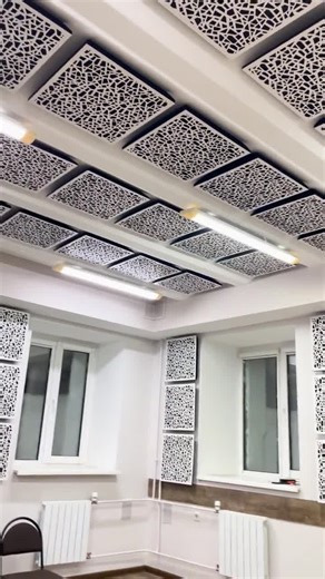 Studio Ceiling Acoustic Panel – Hanging Foam Sound Absorber With Decorative Front – Ideal for Echo & Noise Reduction – 50×50 Cm - Etsy