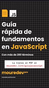 1.9K views · 45 reactions | Descarga mi guía de fundamentos de JavaScript | Brais Moure | Facebook