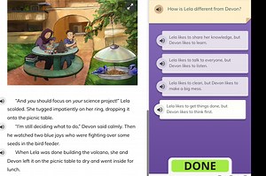 "And you should focus on your science project!" Lela scolded. S... | Filo