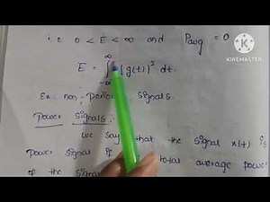 Classification of signals || symmetric and asymmetric,energy and power , real and complex signals