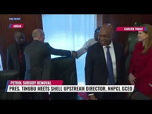 President Tinubu Meets Shell Upstream Director, NNPC GCEO