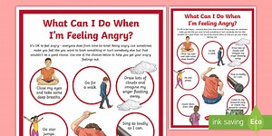 What Can I Do When I'm Feeling Angry? Poster
