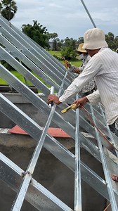 Working Skills To Weld Roof Truss With Square Tube Joint | DIY crafts PR