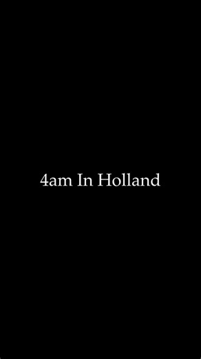 4 AM in Holland - Late-Night Fire Call Shuts Down the Road!