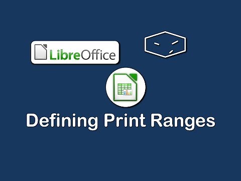 libreoffice calc defining print ranges