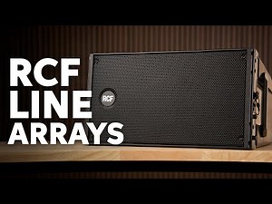 RCF HDL Series Line-array Speakers Overview