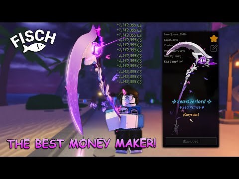 The BEST SECONDARY ENCHANTMENT For GRINDING MONEY in Roblox FISCH!