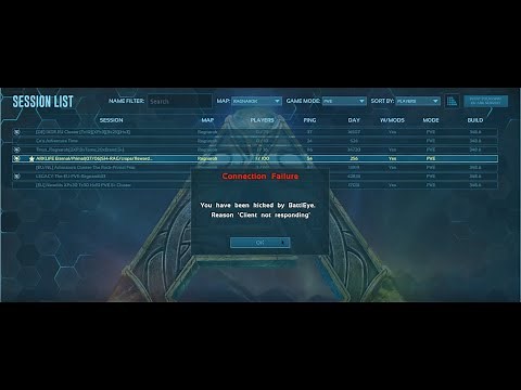 What to do when you get the 'client not responding' error in ark. Easy tutorial!