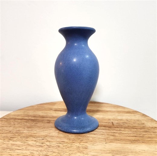 Pfaltzgraff Art Pottery Blue Matt Vase, Vintage 1940, York Pennsylvania Pottery 5 3/4 Inches Tall - Etsy