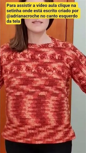 Women's crochet blouse. The video tutorial is now available!