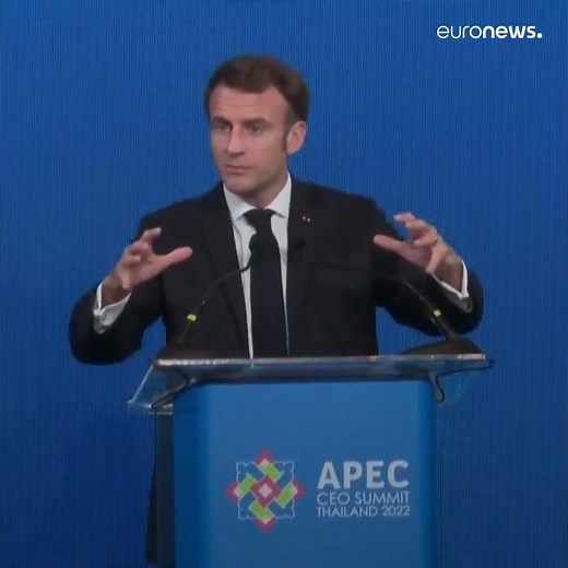 Ukraine war 'also your problem', Macron tells Asia