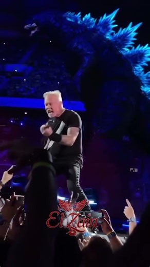 #metallica James Hetfield and Godzilla