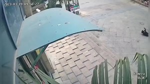 Brutal Impact When Jump From High Floor Building