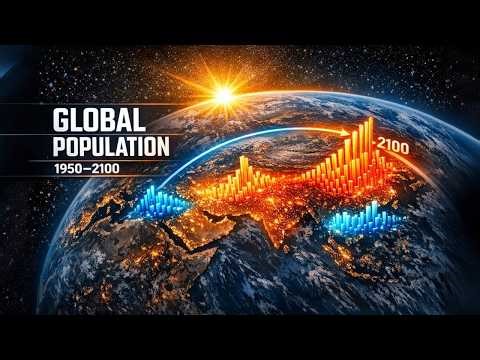 Global Population Growth by Country: 1950–2100 Data Visualization