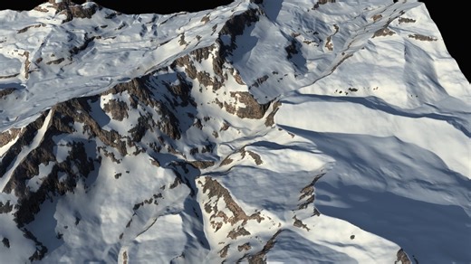 地表最强地形软件Gaea2.2地形展示1