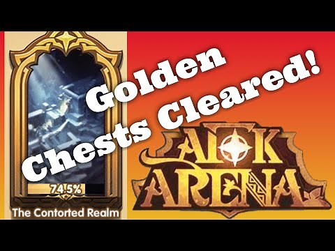 [AFK ARENA GUIDE] Peaks of Time - The Contorted Realm Path and Golden Chests Cleared